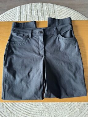 Lululemon City Sleek 5 Pocket 7/8 Pant (8, Black)